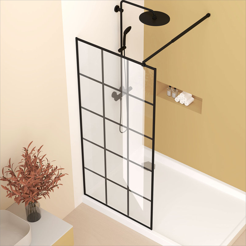 Framed Glass Shower Screen For Bathroom
