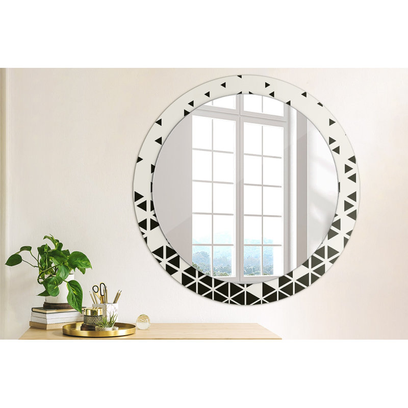 Huldar Glass Flat Wall Mirror