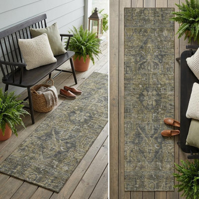 Tapis de couloir d'extérieur 8 po