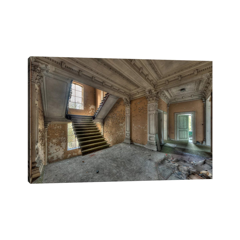 Chateau Rochendaal III by Ivo Sneeuw - Wrapped Canvas Gallery-Wrapped Canvas Giclée, 20.32 cm H x 30.48 cm W