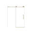 Porte de douche sans cadre avec verre trempé de 1/4 po Delmar-123252992