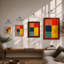 Colour Fields Geometric - Print-1306704934-1306704932