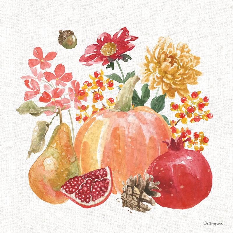 Récolte Bouquet VI, H 30 po x l 30 po