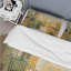 Green Beige Wild Essence Collage I - Ensemble de housse de couette abstrait - Microfibre de polyester-110397587