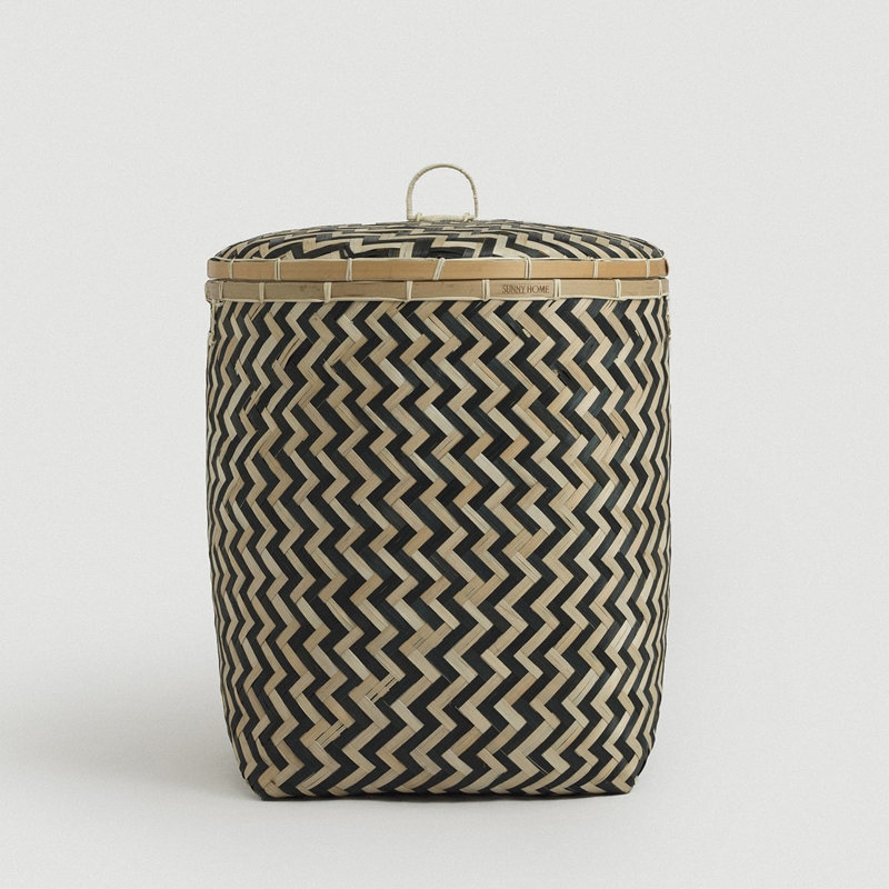 Panier en bambou Java - Grand, H 19,75 po x l 17 po 