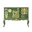 Armoire d'appoint vintage vert émeraude