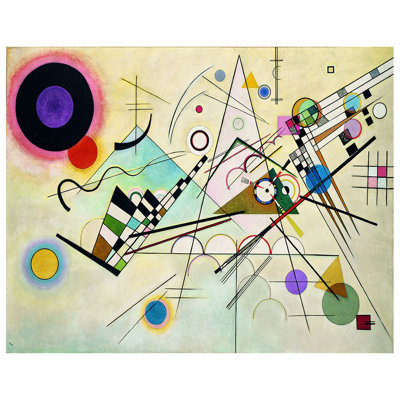 Composition Viii by Wassily Kandinsky - Wrapped Canvas Painting