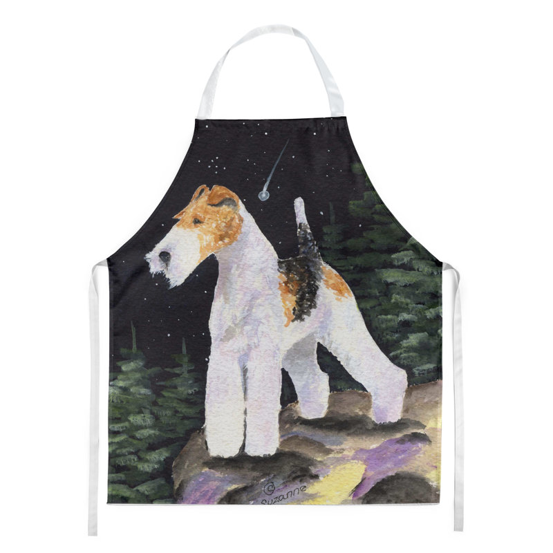 Tablier de terrier starry night fox
