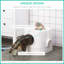 Plastic Enclosed Litter Box