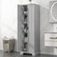 Armoire de rangement 71 po H avec tablette réglable et système de rangement multiple-1515898032