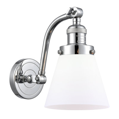 Cone 1 Light Sconce