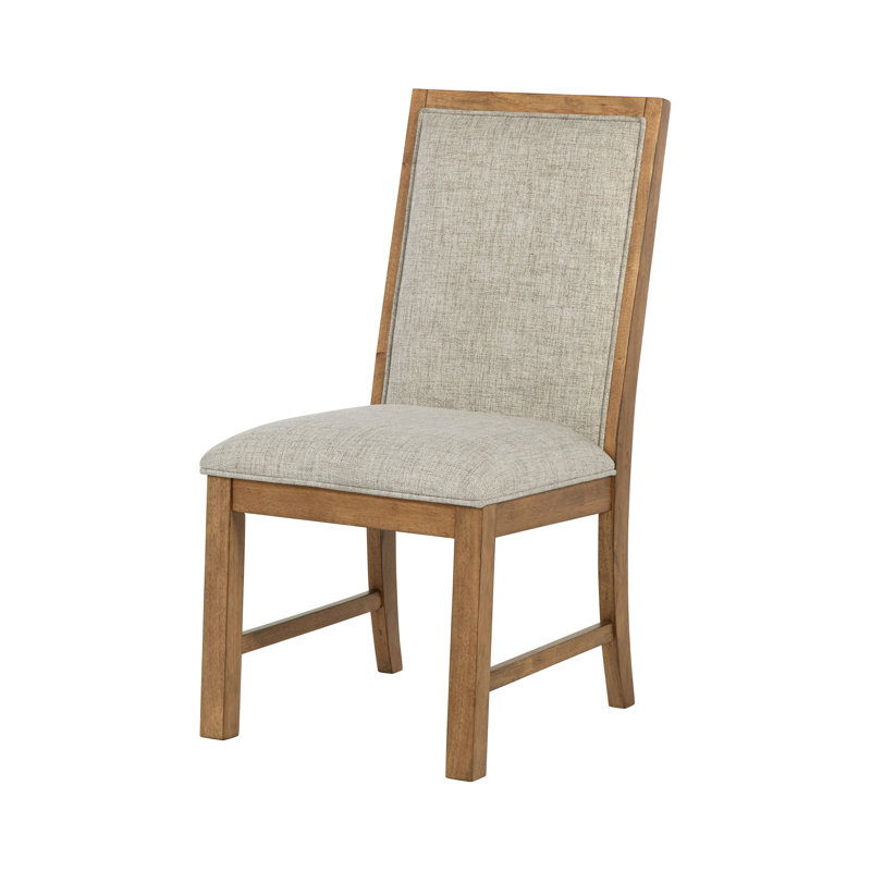 Chaise d'appoint de ferme 20,4 po, brun naturel
