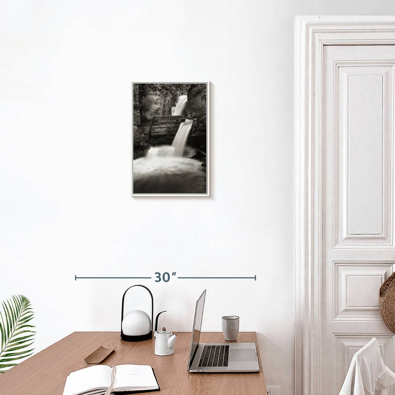 Saint Mary's Falls, Cadre flottant blanc, 13 po x 19 po