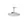 Awaken 10" Single-Function Wall or Ceiling-Mount Round Rainhead