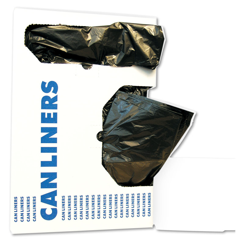 10 Gallons Resin Trash Bags - 500 Count