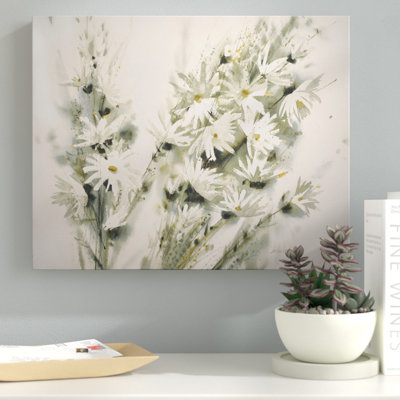 Impression sur toile, "Daisy Spray"
