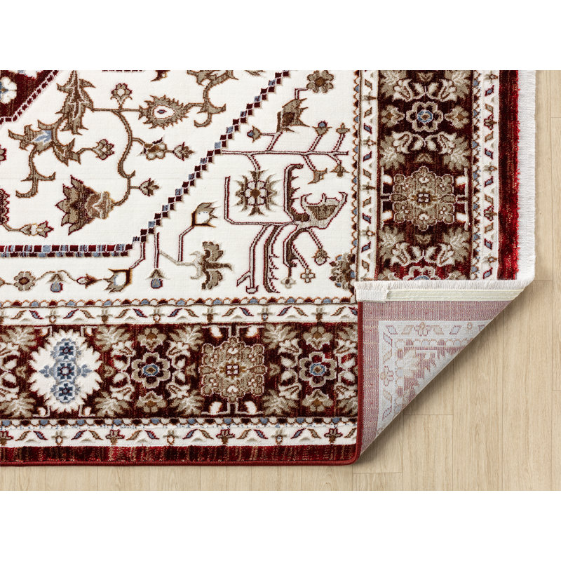 Tapis Carllene avec envers antidérapant, Rectangle 1 pi 10 po x 3 pi