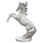 Grande statue de cheval équestre électrique débridé