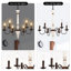 Lustre 6 lumières à hauteur réglable Emiliano (ampoule non incluse)
