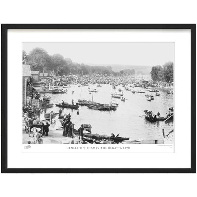 Henley On Thames, The Regatta 1890 by Francis Frith - Single Picture Frame Print
