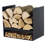 45cm W Metal Log Rack