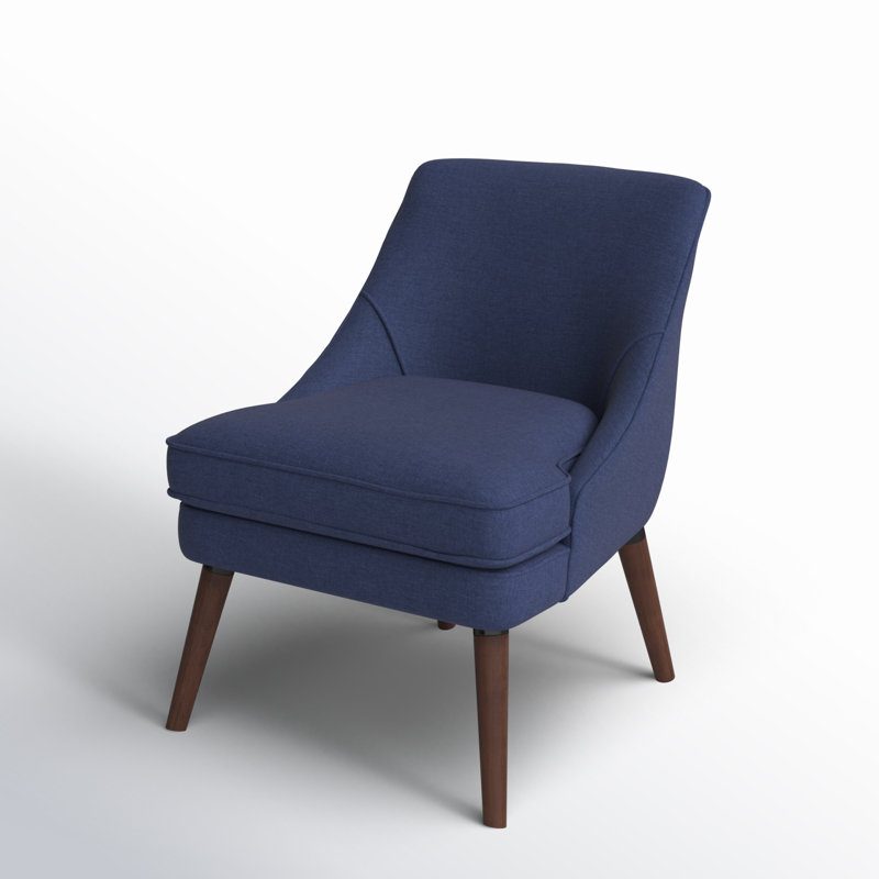 Laurine Upholstered Side Chair, Blue