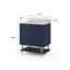 Meuble-lavabo simple 30 po avec plateau en quartz Calletano