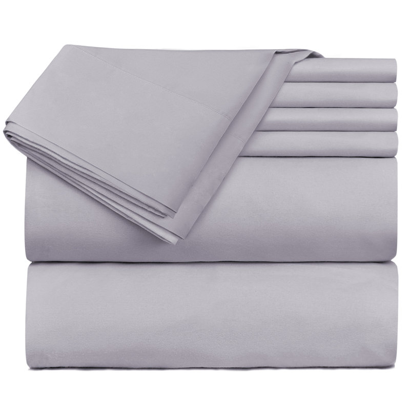 Ensemble de draps en microfibre Hotel Luxury, Chameau, Très grand