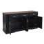 Buffet avec rangement, station de café avec 4 portes et 3 tiroirs, console de rangement pour la cuisine-1467473592