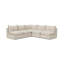 Cove 5 Seater Striped Outdoor Corner Sofa-901239084-901239087