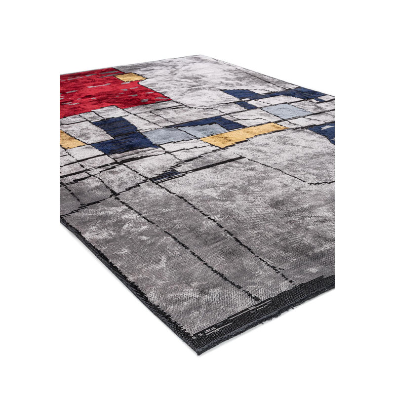 Rapture Abstract Area Rug, Rectangle 7'10" x 9'10"