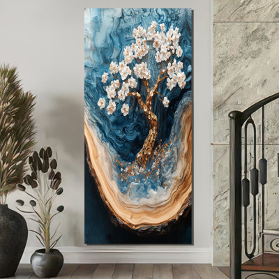 Myrtice II - salon d'art mural floral