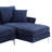 Caelin 85.38" Wide Chenille Modular Sofa & Chaise-105287655-105287656