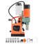 Magnetic Drill, 1450W Motor 2 in Coring Diameter, 2922 lbf Magnetic Force, Portable Electric Mag Drill Press with 6 Coring Bits, Variable Speed, Drilling Machine for Metal Surface, Industrial