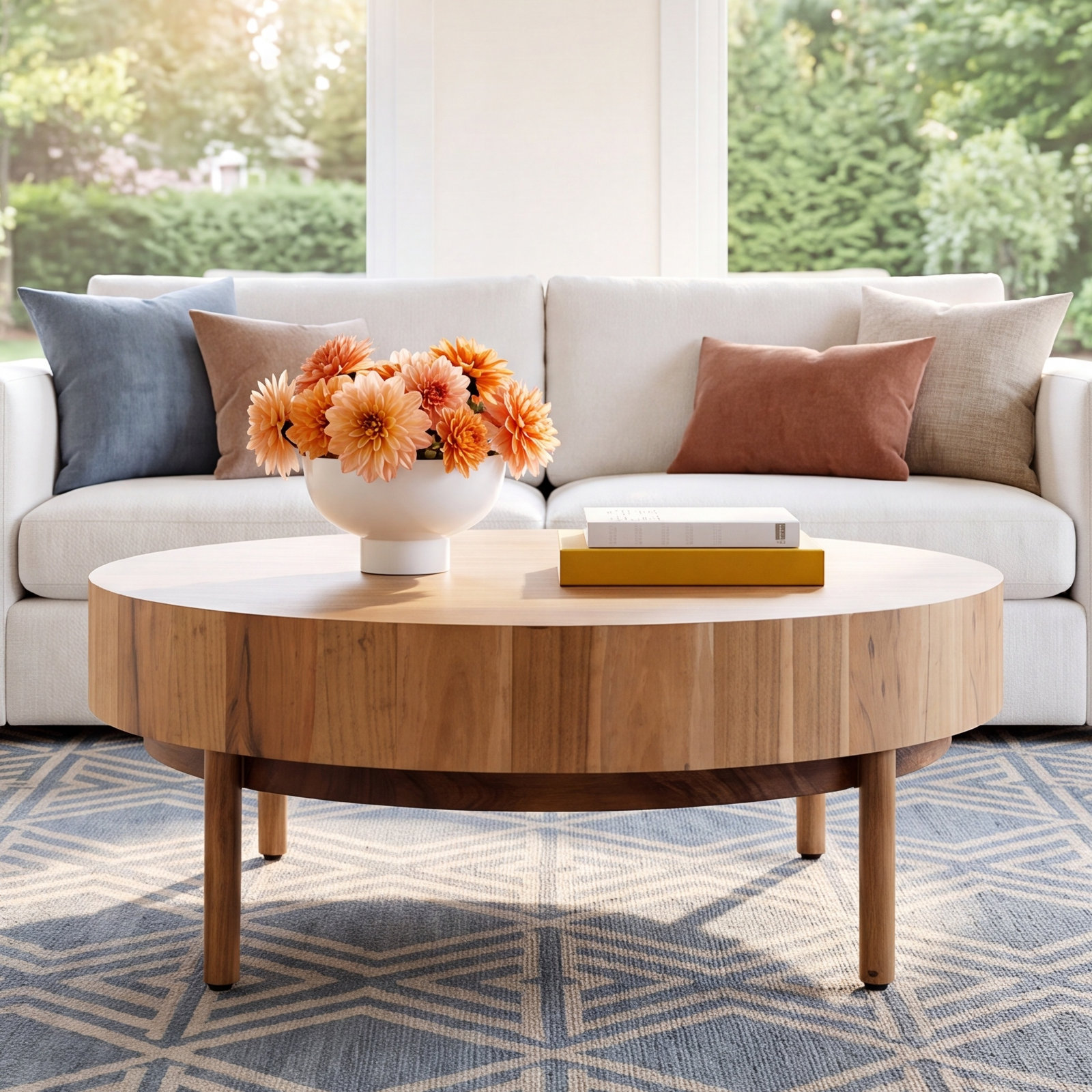 Odessa Solid Wood Single Coffee Table