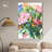 Blissful Beauty Canvas New Floral Wall Art by Art Remedy-105672997-105673001