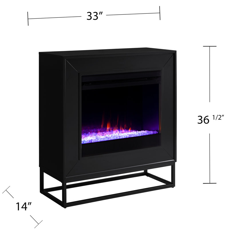 Holly & Martin Frescan Sleek Colour Changing Electric Fireplace