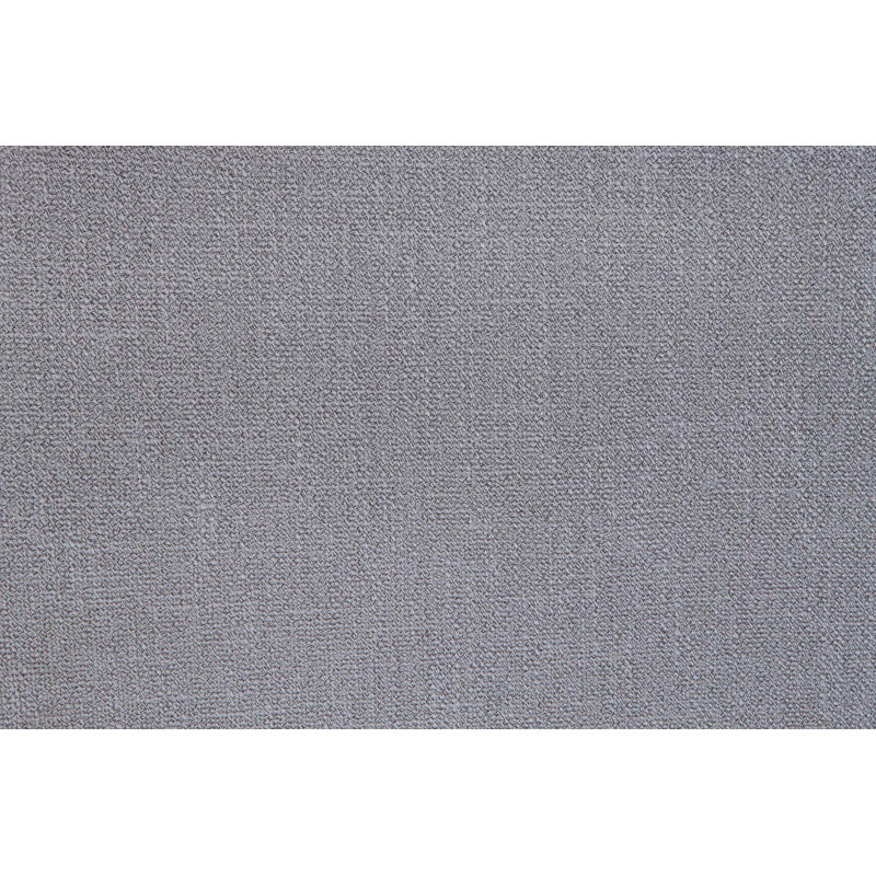 Chaise d'appoint en lin gris clair et chêne gris, ensemble de 2