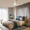 52'' Exton 3 - Blade LED Smart Standard Ceiling Fan with Wall Control and Light Kit Included.