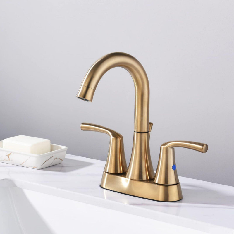 Robinet de salle de bain à ensemble central avec bonde