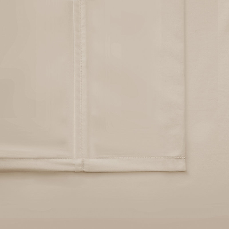 Ensemble de draps en coton percale 400TC Vince Camuto, Ensemble de draps pour très grand lit + drap-hous, Kaki