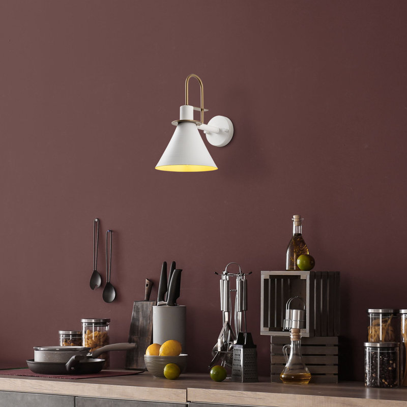 Lampe murale, Blanc
