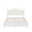 Lit plateforme en bois de style rétro avec support en lattes de bois-239406046-239406045