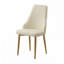 Chaise de salle à manger en similicuir