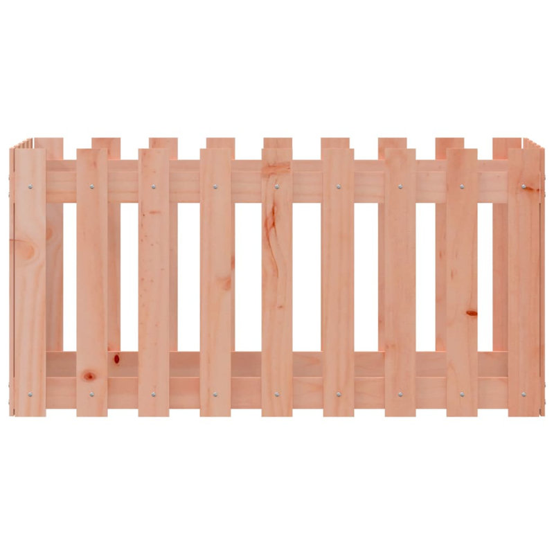 Birjesh Wood Raised Garden Bed, 50cm H x 100cm W x 50cm D, Pink