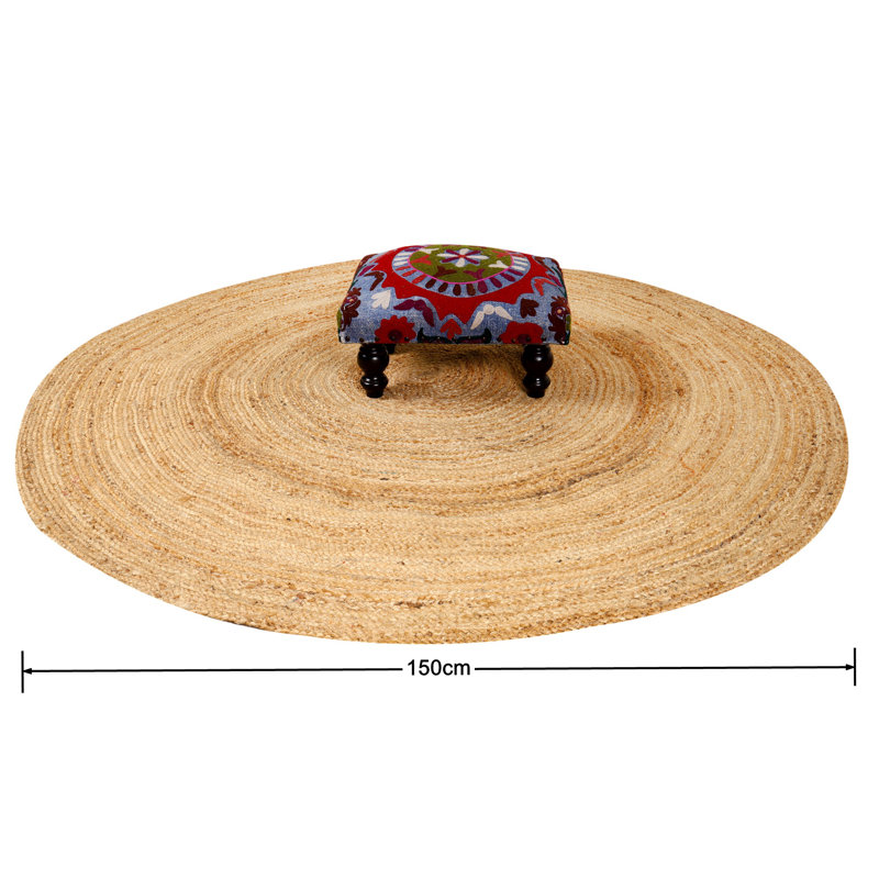 Round Hofstetter Hand Woven Area Rug, Round 150cm