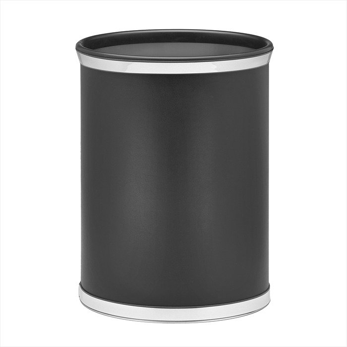 Dyson Steel Open Waste Basket - 3.25 Gallons, Chrome