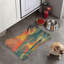 Nostalgic Sunset Art - Tapis d'alimentation en forme d'os