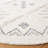 Azaruddin Hand Tufted Wool/Cotton Geometric Rug in Ivory/Black-2105240213