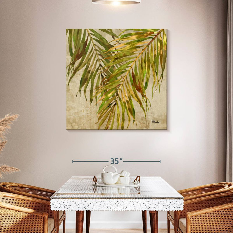 Palmdale Fronds I, H 39 po x l 39 po